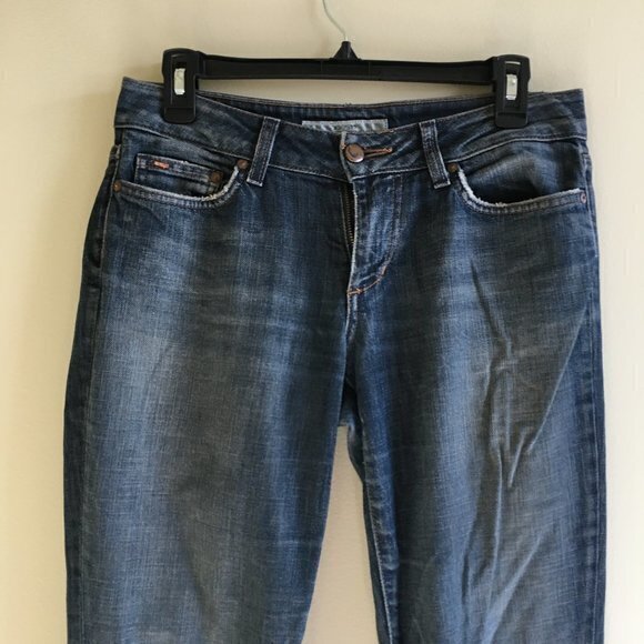 Joes Jeans Women Denim‎ Size 27 Honey Fit Stretch Curvy Flare Gigi Wash Bootcut - Picture 3 of 10